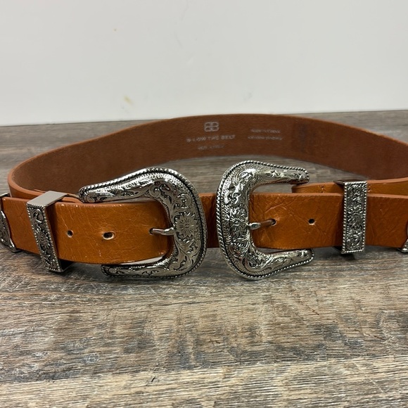 B-Low The Belt Women’s Double Buckle Leather Belt Size Large main image 7